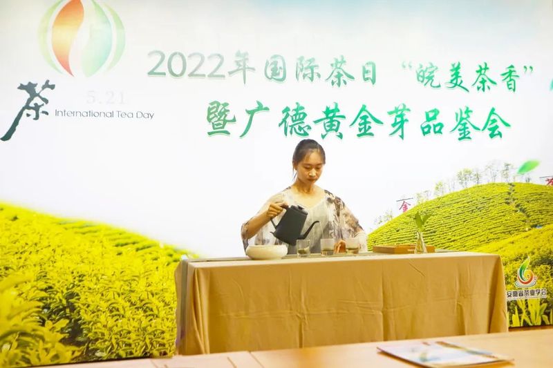 有关于2022国际茶日“皖美茶香”暨广德黄金芽品鉴会成功举办的最新消息(3)