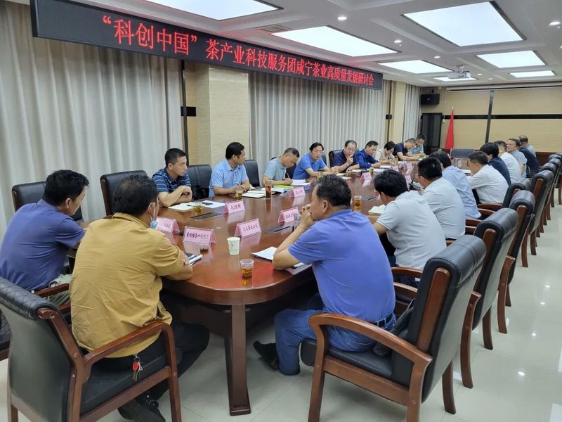 有关于“科创中国”茶产业科技服务团助力咸宁茶业高质量发展的相关内容(7)