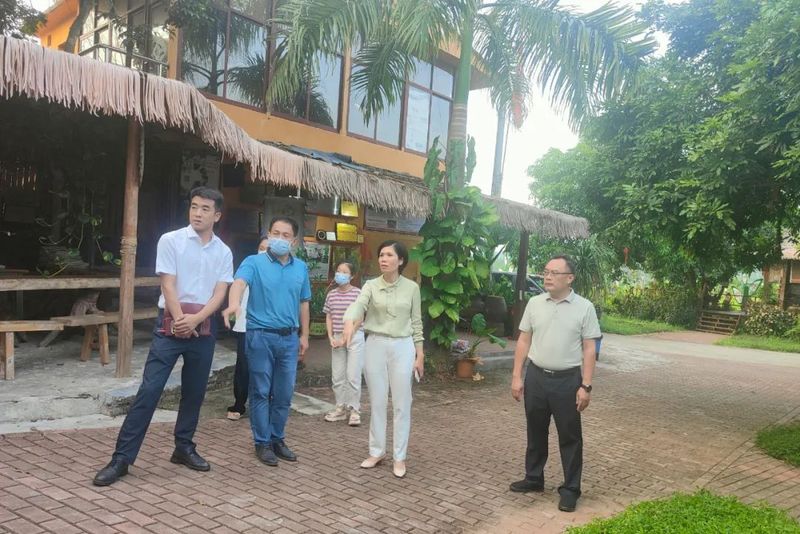 有关于白沙县委常委、组织部长符蝶一行莅临五里路开展党建引领茶产业高质量发展调研的消息(4)