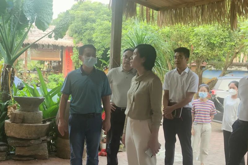 有关于白沙县委常委、组织部长符蝶一行莅临五里路开展党建引领茶产业高质量发展调研的消息(1)