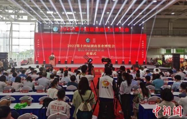关于第十四届湖南茶业博览会长沙开幕 新式茶饮成亮点的消息