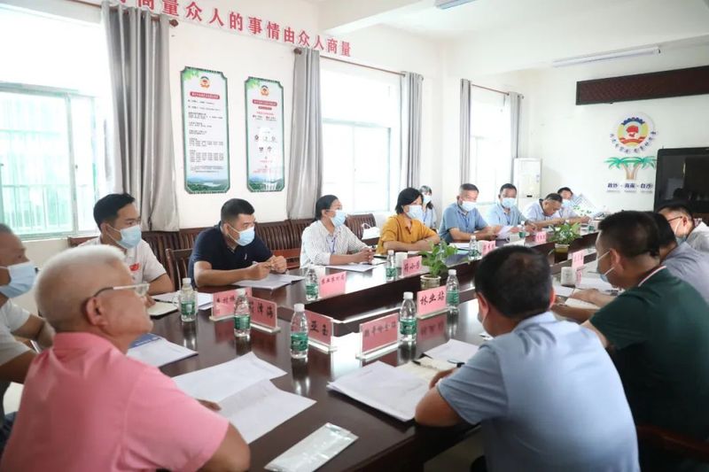 有关于县人大常委会组织驻白沙的省六届人大代表开展乡村振兴茶产业专题调研的信息(6)