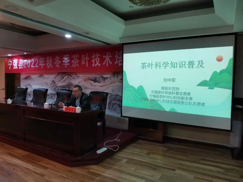 关于宁强县茶叶中心扎实开展2022年秋冬季茶叶技术培训活动的资讯(2)