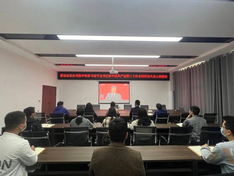 关于绘就新时代贵州茶产业发展壮美画卷一一贵州省茶行业人士聆听二十大报告激扬奋进豪情的消息(11)