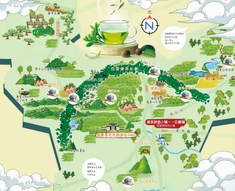 关于山东日照岚山区:“南茶北引”起家,十年位列“中国茶业百强县”!的内容(2)