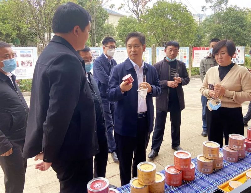 有关于张集智到普安县督导调研茶产业发展的信息(2)