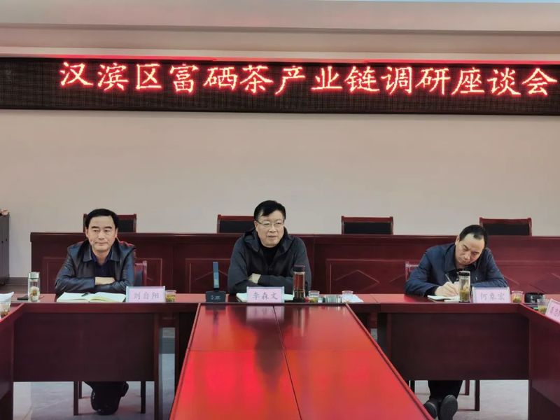 有关于李森文在大竹园镇召开茶产业链建设推进工作座谈会的消息(1)