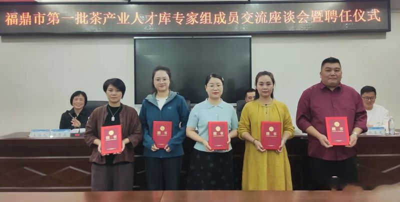 关于福鼎首批!57人成为福鼎茶产业人才库专家组成员的信息
