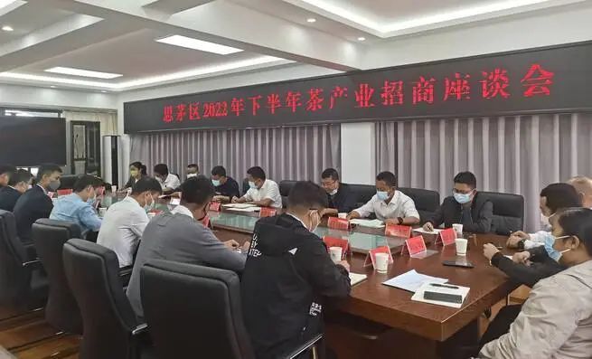 关于思茅区召开茶产业招商引资座谈会的消息