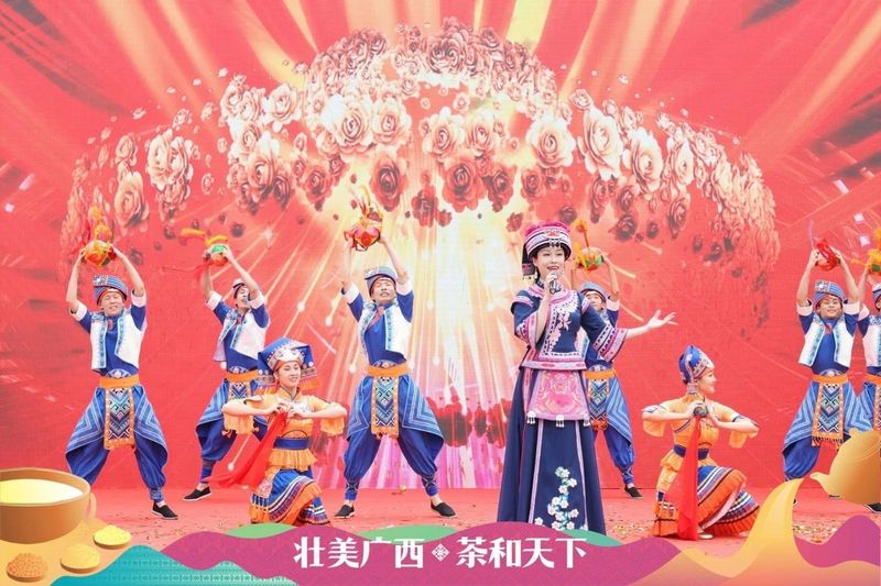 关于广西“六堡茶制作技艺、瑶族油茶习俗”列入联合国教科文组织人类非遗代表作名录宣传展示活动在南宁举行的信息(15)