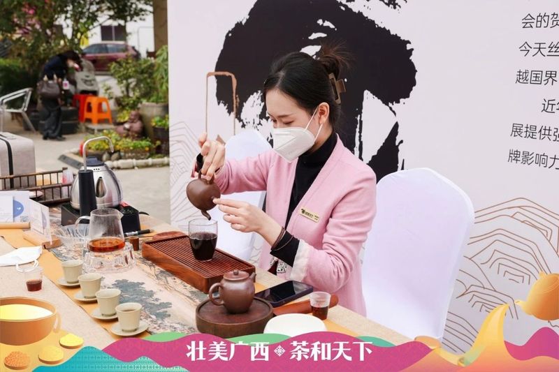 关于广西“六堡茶制作技艺、瑶族油茶习俗”列入联合国教科文组织人类非遗代表作名录宣传展示活动在南宁举行的信息(21)