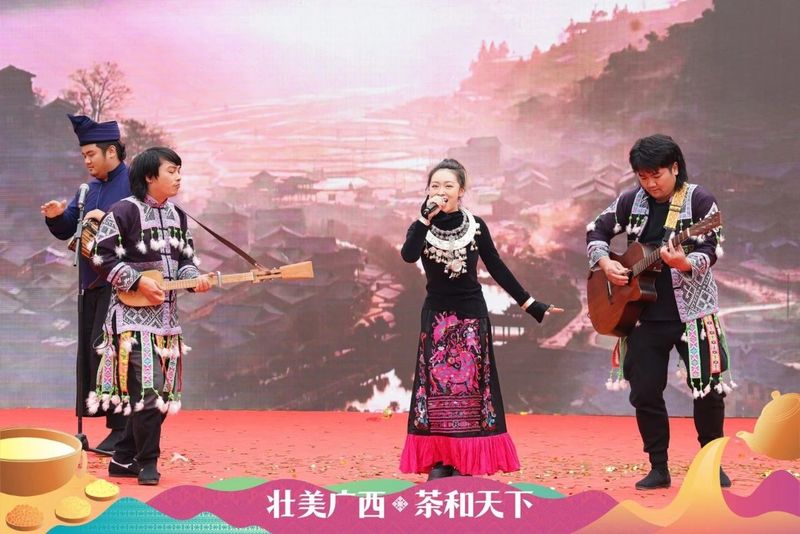 关于广西“六堡茶制作技艺、瑶族油茶习俗”列入联合国教科文组织人类非遗代表作名录宣传展示活动在南宁举行的信息(11)
