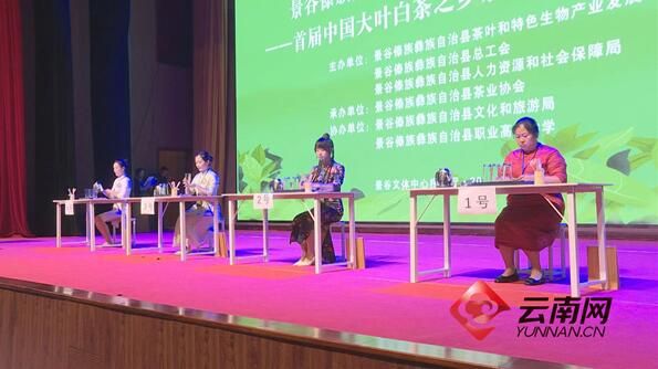 有关于景谷：首届中国大叶白茶之乡景谷“白龙须杯”茶艺大赛展风采的新闻