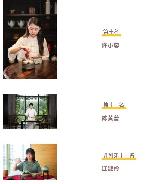 有关于“天池茶农杯”第五届国际工夫茶冲泡大赛决赛名单公布!的相关内容(10)