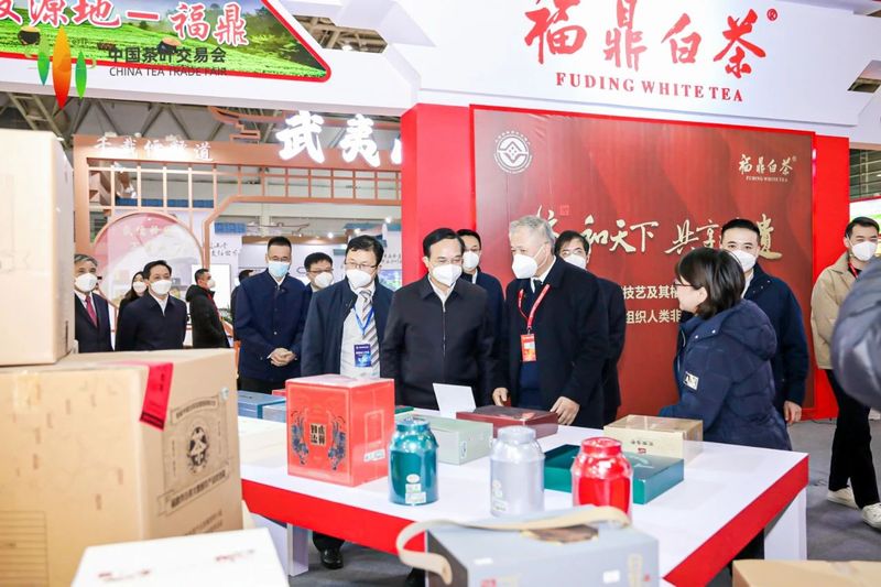 有关于福鼎白茶亮相首届中国茶叶交易会,拉开福鼎白茶电商年货节序幕的信息(9)
