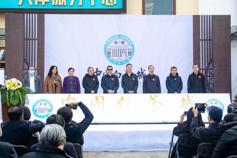 关于践行“三茶”理念 做强政和白茶： 中国白茶城天津城市服务中心启动运营的消息