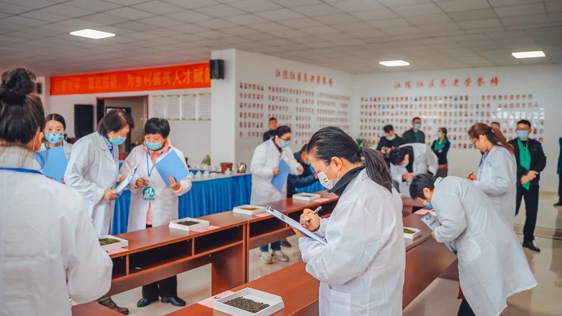有关于2022年淮南市第二届乡村振兴职业技能大赛暨淮南市第一届评茶员职业技能大赛成功举办的消息(15)