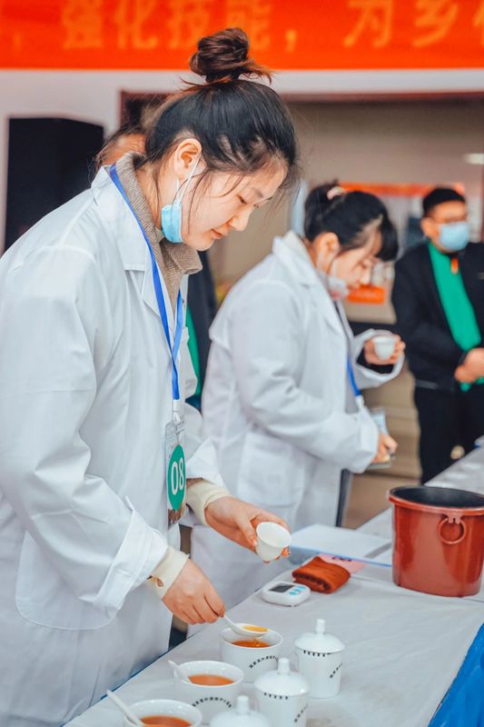 有关于2022年淮南市第二届乡村振兴职业技能大赛暨淮南市第一届评茶员职业技能大赛成功举办的消息(18)