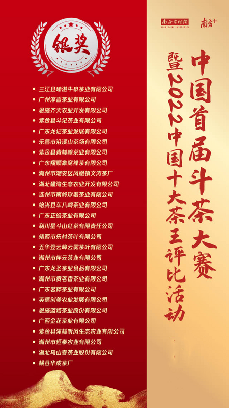 有关于中国首届斗茶大赛结果出炉，十大茶王名单揭晓！的最新消息(11)