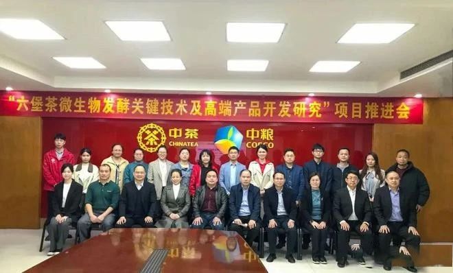 关于广西壮族自治区创新驱动发展专项资金项目“六堡茶微生物发酵关键技术及高端产品开发研究”推进会顺利举行的新闻(1)