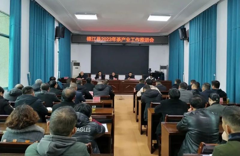 有关于德江县2023年茶产业工作推进会召开的相关内容