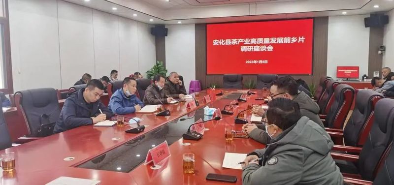 关于安化县茶叶产业链联合党委召开多种形式会议引领产业发展的相关内容(2)