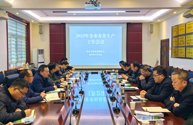 关于汉中市2023年春茶生产工作会议召开的资讯