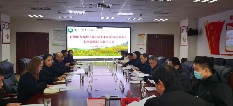 关于都匀毛尖茶实物标准样通过省级专家审评的相关信息