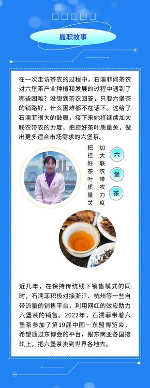 有关于石濡菲：由侨销茶成为俏销茶 续写六堡茶产业新篇章的资讯(4)
