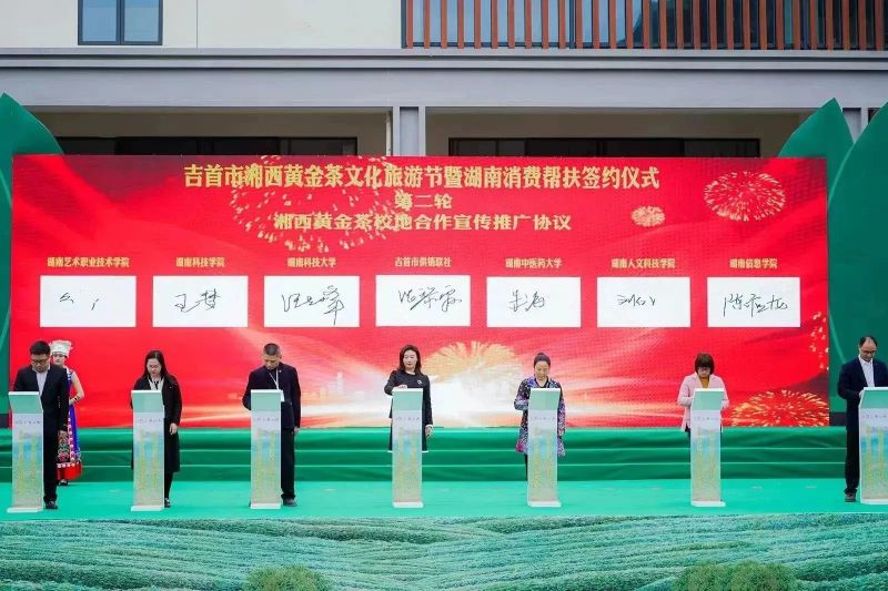 关于吉首市湘西黄金茶文化旅游节暨湖南省消费帮扶营销大赛巅峰之战成功举办的最新消息(24)