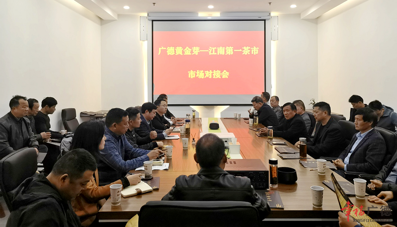 有关于“广德黄金芽”—“江南第一茶市”市场对接会举行的信息
