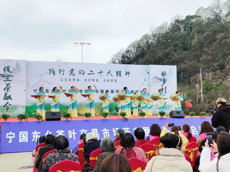 关于宁国东乡茶叶交易市场开市暨春茶开采启动仪式今日举行的资讯(4)