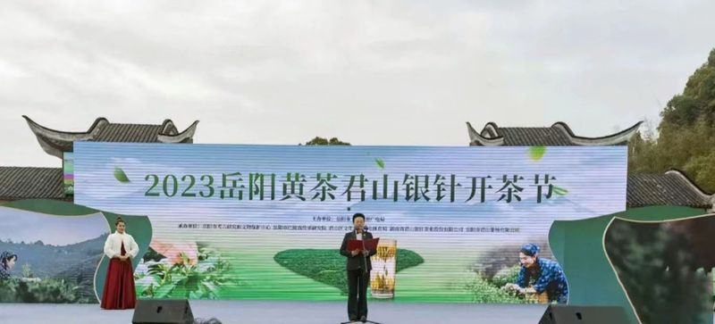 有关于君山银针 人类非遗， 2023年岳阳黄茶君山银针开茶节正式启动的相关内容