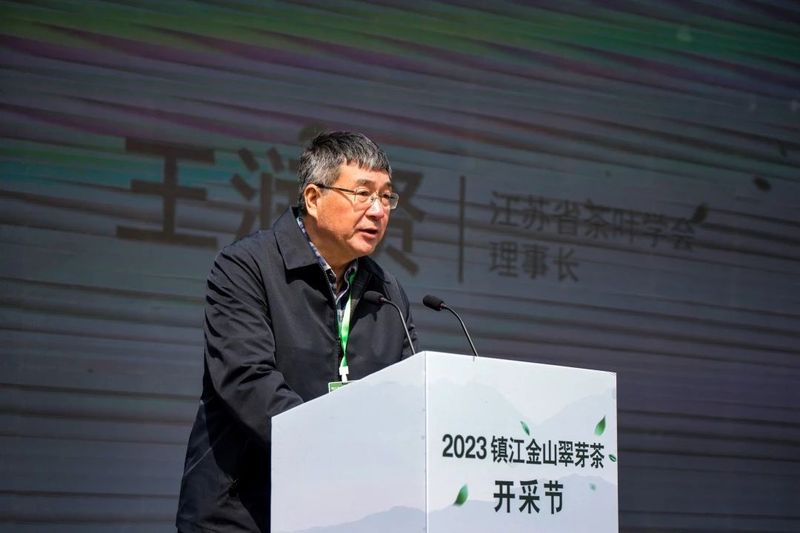 有关于走进茶区———省茶叶学会专家参加镇江金山翠芽茶开采节活动的消息