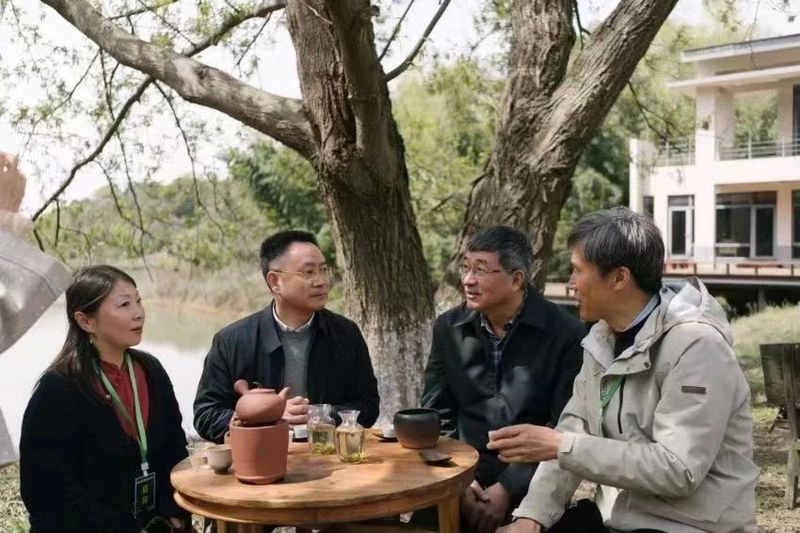 有关于走进茶区———省茶叶学会专家参加镇江金山翠芽茶开采节活动的消息(1)