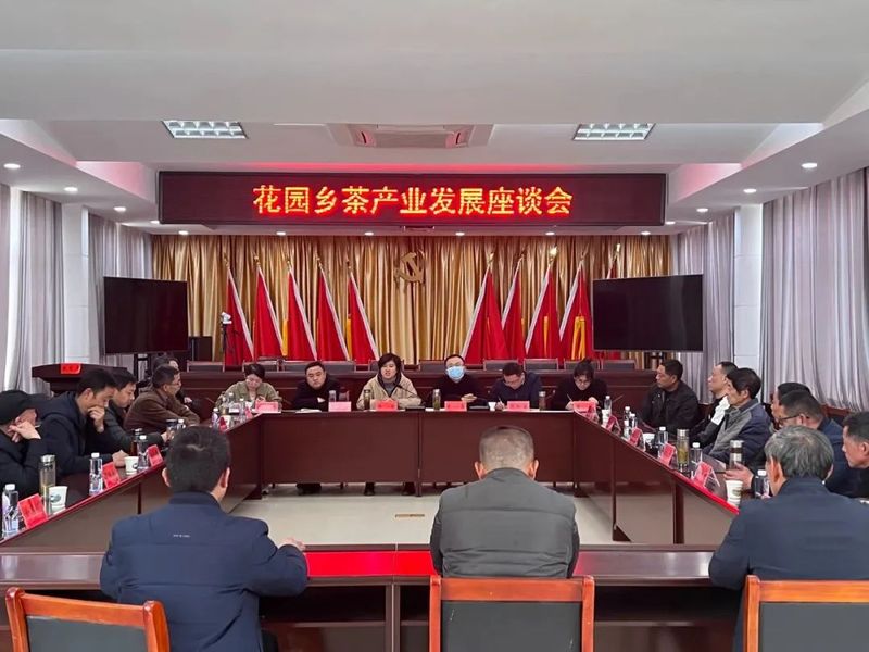有关于“为茶而论 ，共叙发展”———花园乡召开茶产业发展座谈会的内容