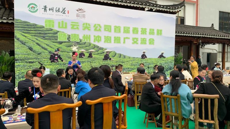 有关于共品春天味道！雷山县举办首届春茶品鲜暨贵州冲泡推广交流会的消息