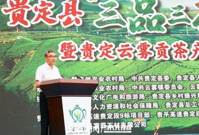 关于贵定县“三品三茶”交流会暨贵定云雾贡茶产销对接会在云雾镇隆重举行的资讯(1)
