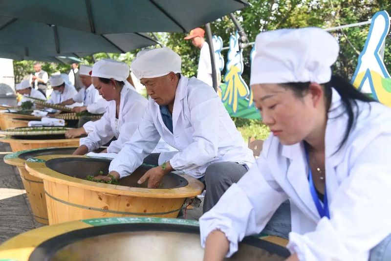 有关于黔西南州2023年“普安红杯”职工手工制茶暨茶艺技能大赛在普安县茶源街道举行的内容(5)