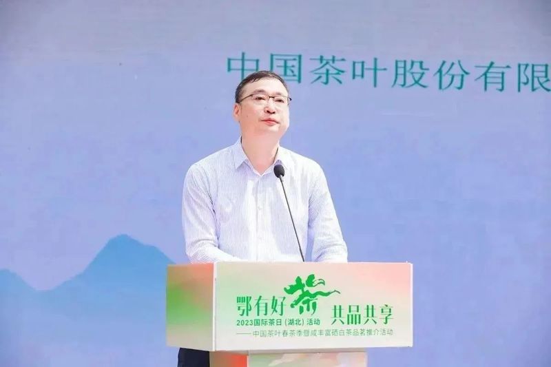 有关于2023国际茶日，中茶×咸丰白茶携手，开启湖北茶突围新密码的相关信息(1)