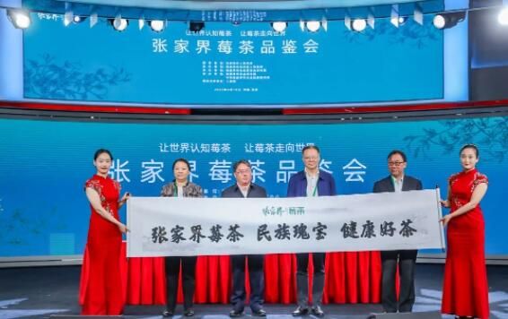 关于小茶叶“长成”大产业 张家界莓茶品鉴会在北京举办的消息(4)