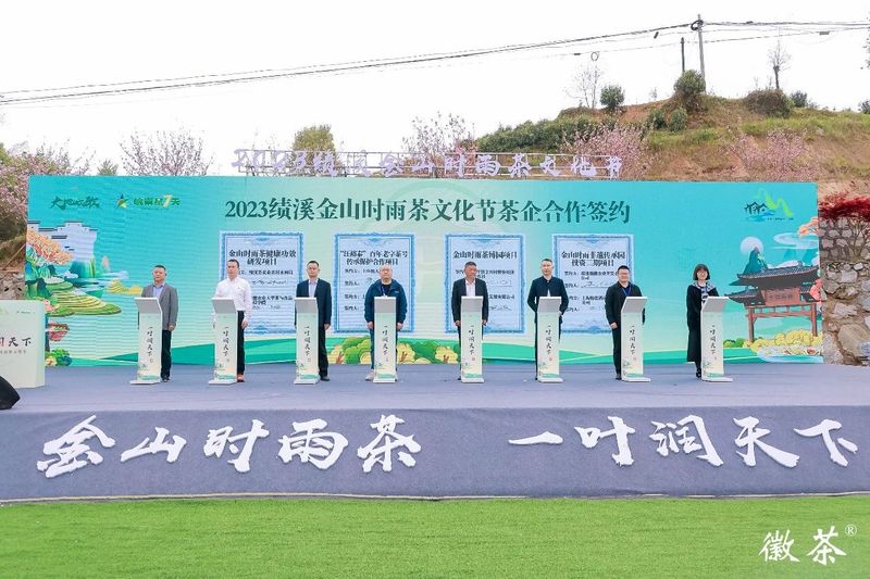 关于徽州之源，自在绩溪！2023绩溪金山时雨茶文化节盛大开幕的信息(10)