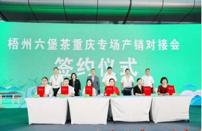 关于第17届重庆茶博会圆满落幕 六堡茶“黑茶瑰宝”美名扬的信息