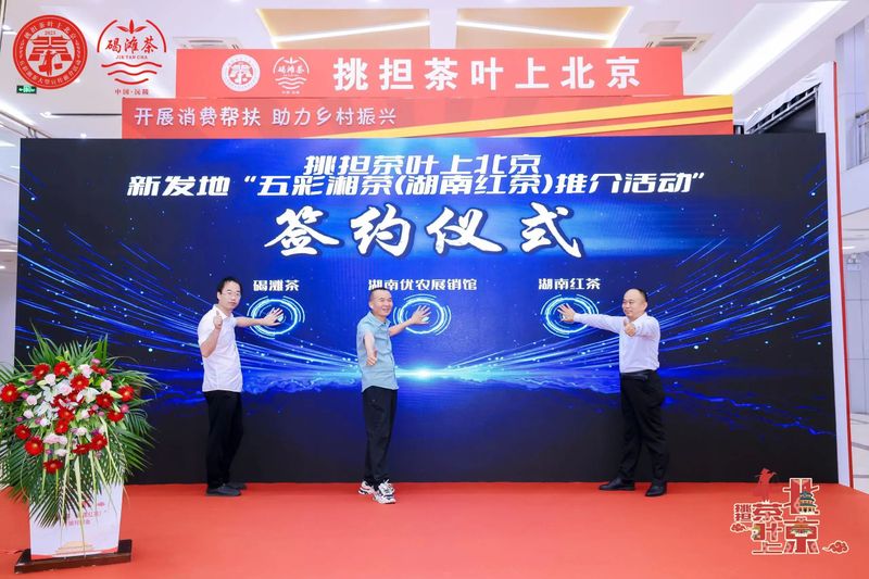 关于“五彩湘茶”香茗动京城 叩开北京茶叶市场大门“以茶为桥”连接湖南北京新商贸 “以茶之名”步入守正创新新航道的信息(5)