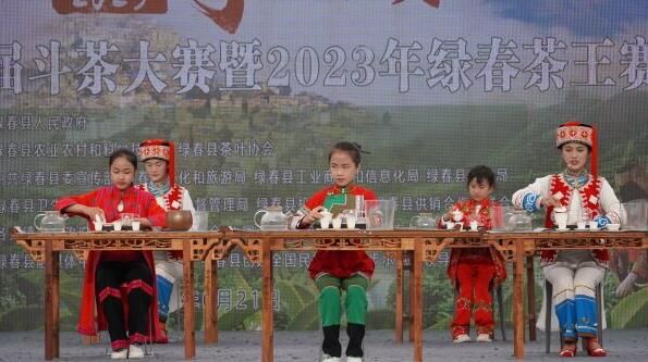 关于绿春县举行斗茶大赛和绿春茶王赛的内容