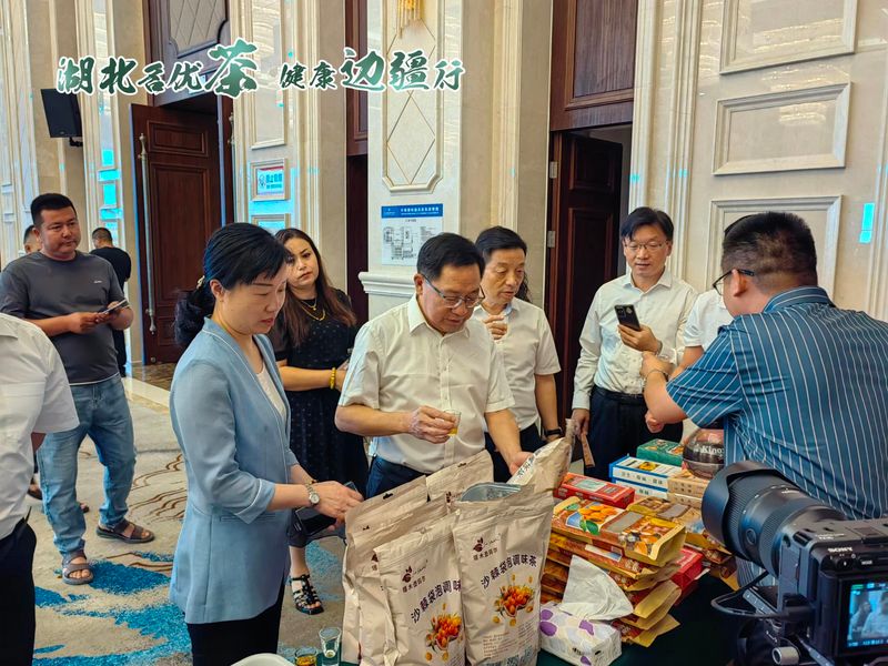 关于湖北名优茶·健康边疆行，英山“三宝”，今日伊犁大展“英”姿的消息(1)