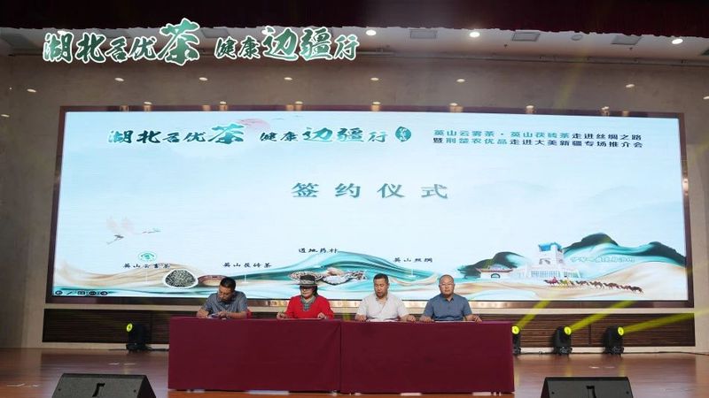 关于湖北名优茶·健康边疆行，英山“三宝”，今日伊犁大展“英”姿的消息(6)