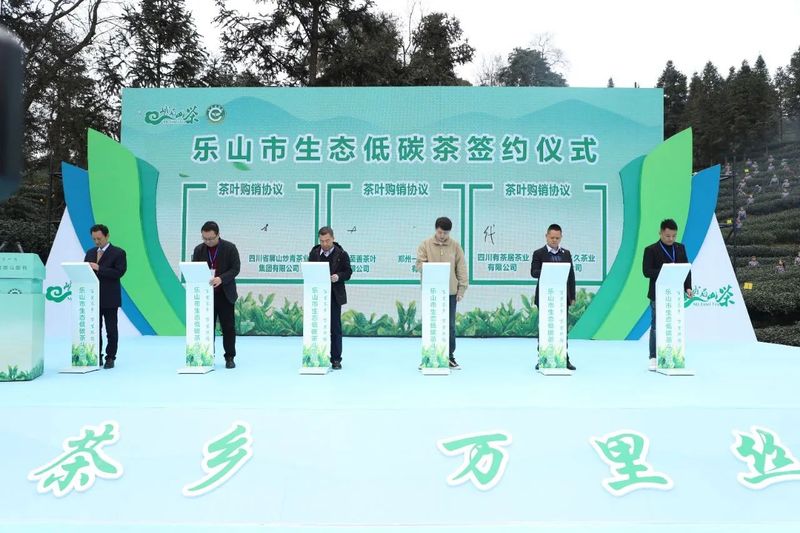 有关于采茶、制茶、斗茶……夹江全国生态低碳茶示范基地好热闹！的新闻(8)