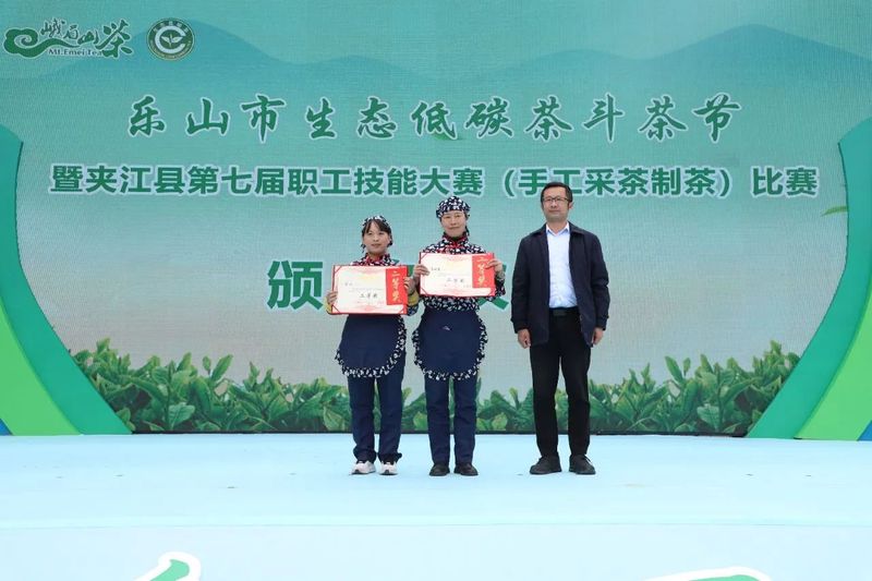 有关于采茶、制茶、斗茶……夹江全国生态低碳茶示范基地好热闹！的新闻(13)