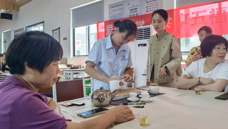 有关于“茶文化下乡”到赵家镇潘村啦！的内容(7)